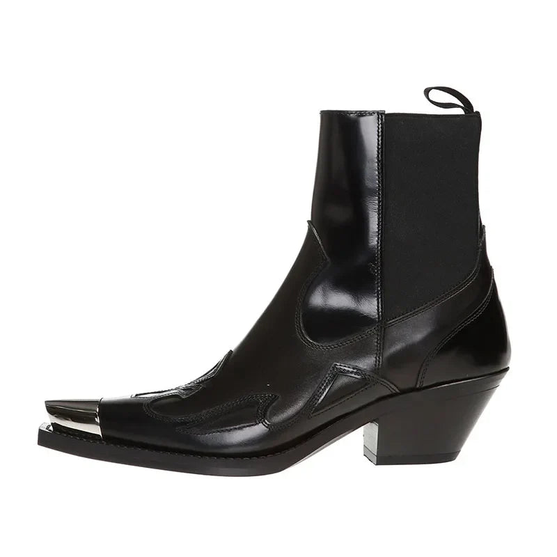Women's Cowhide Chelsea Boots