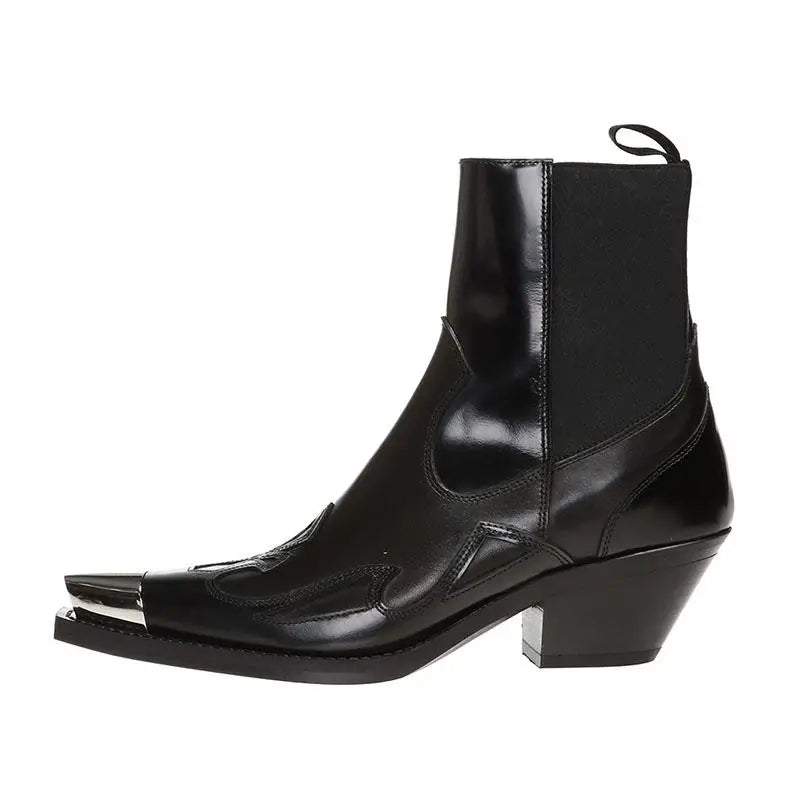 Women's Cowhide Chelsea Boots
