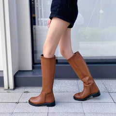Autumn Retro Knee Boots