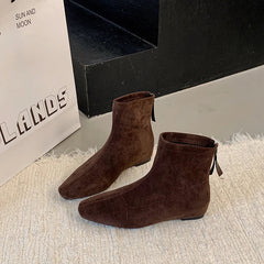 Autumn Winter Short Plush Women Ankle Boots