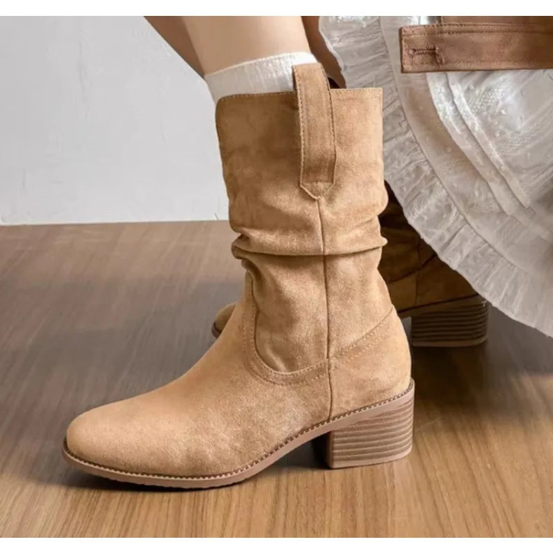 Autumn and Winter Women's Ankle Boots