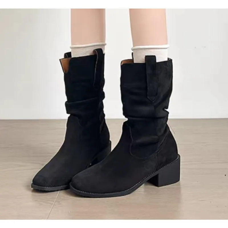 Autumn and Winter Women's Ankle Boots