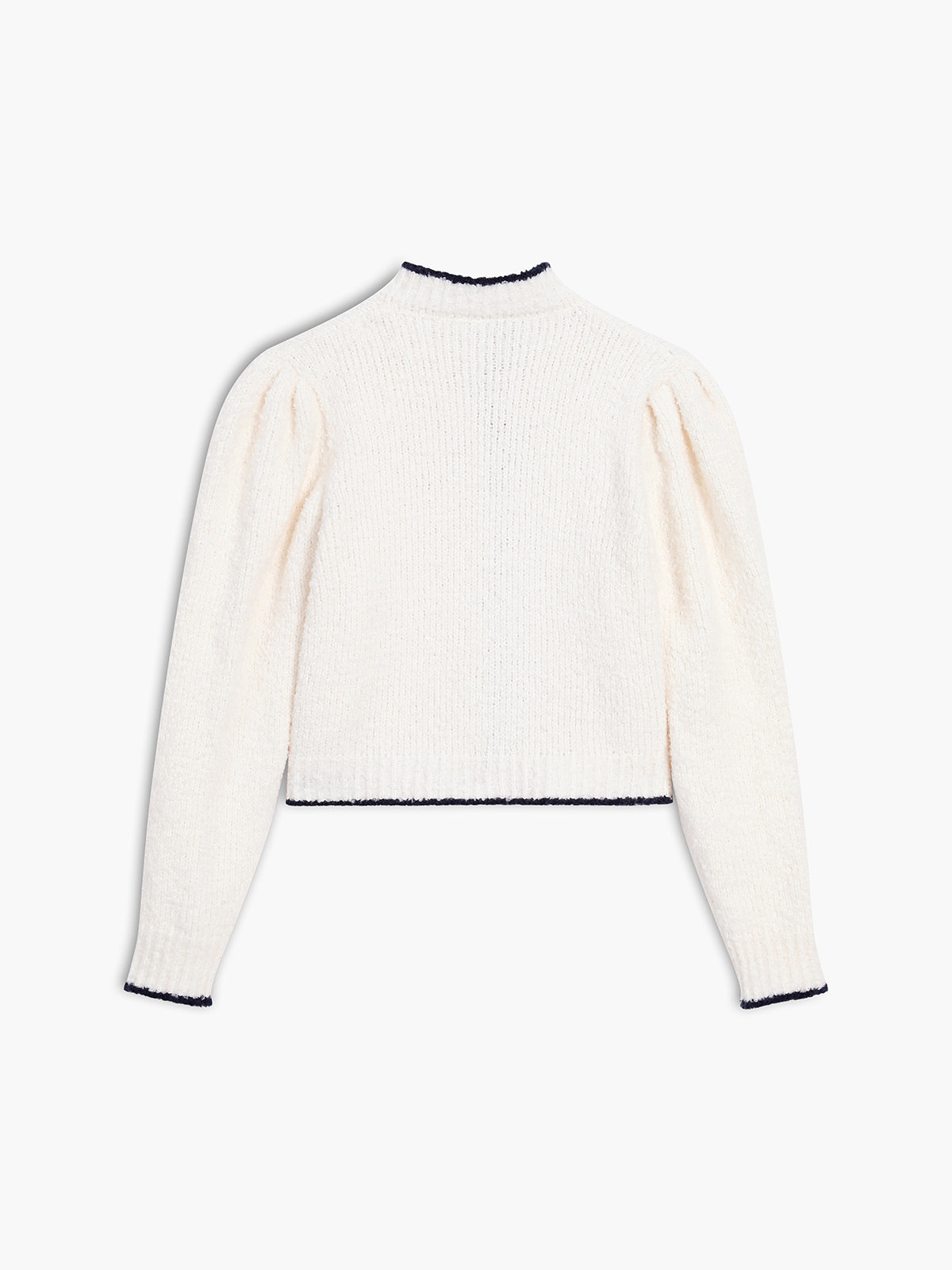 Old Stories Told Contrast Trim Cardigan