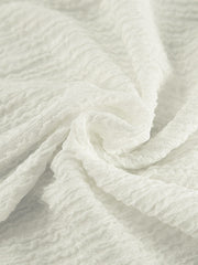 Solid Tie Front Vest With Shorts Set