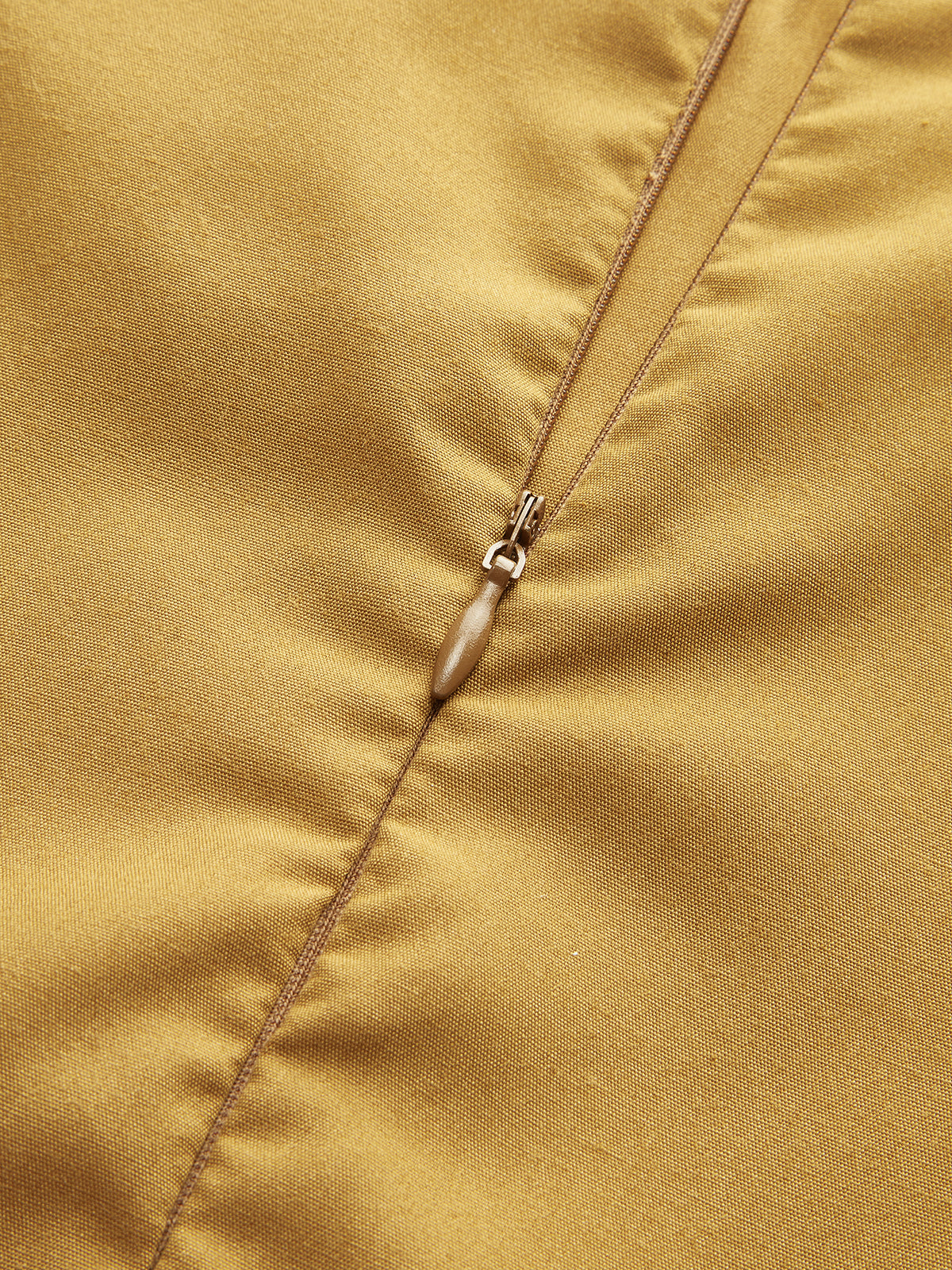 Side-Embroidered Sleeveless Dress