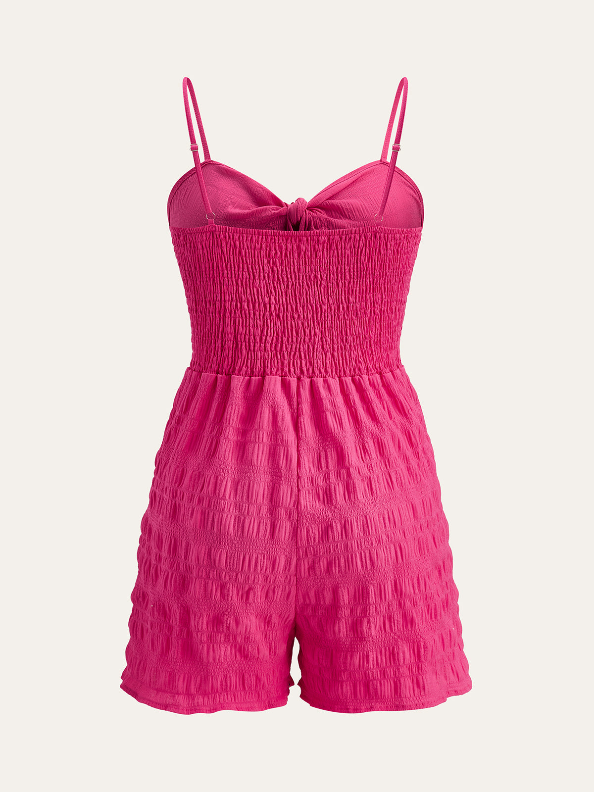 Strappy Bow-Front Romper