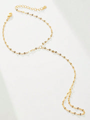 Golden Chain Finger Bracelet