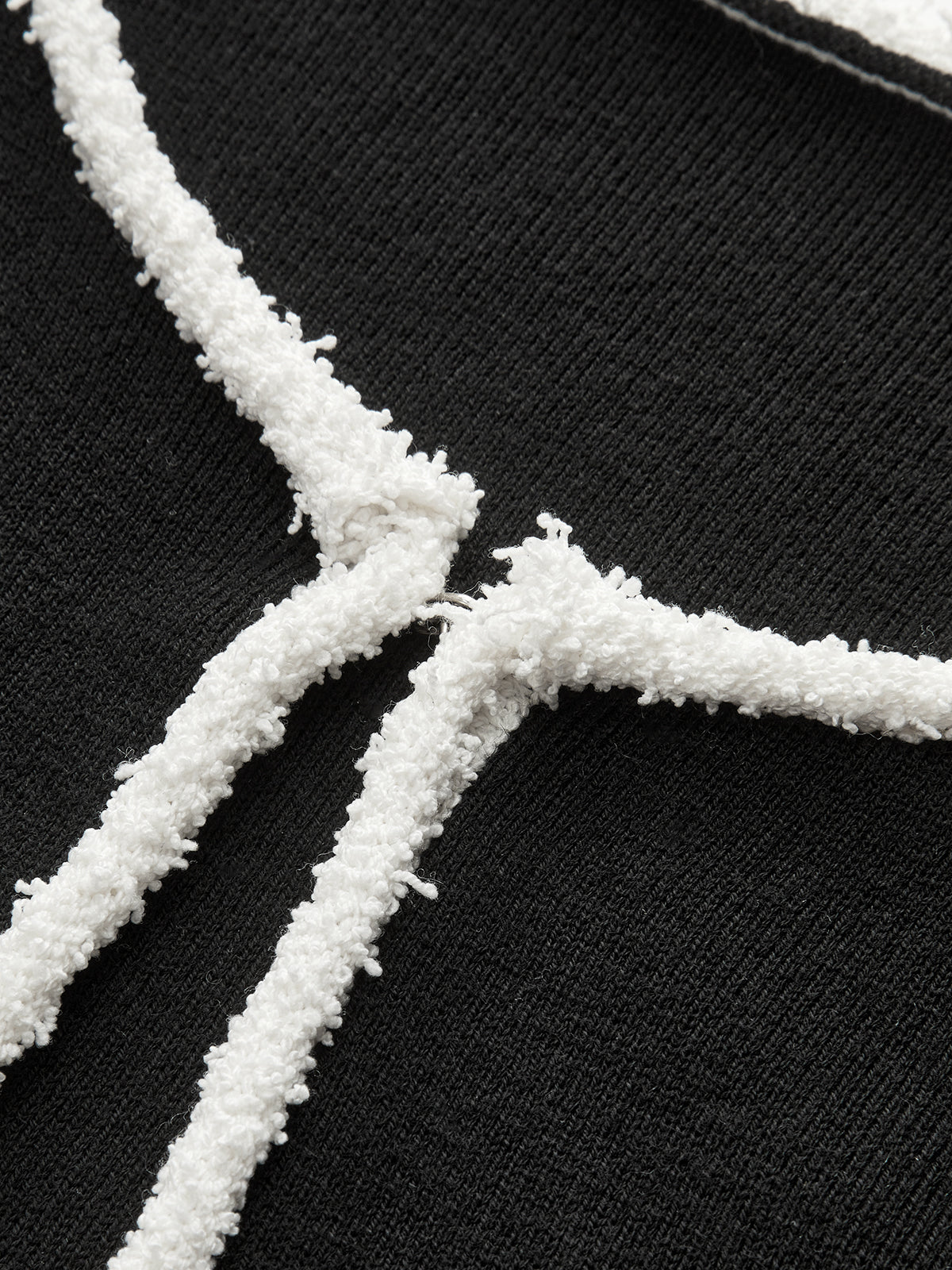 Contrast Trim Wool-Blend Cardigan