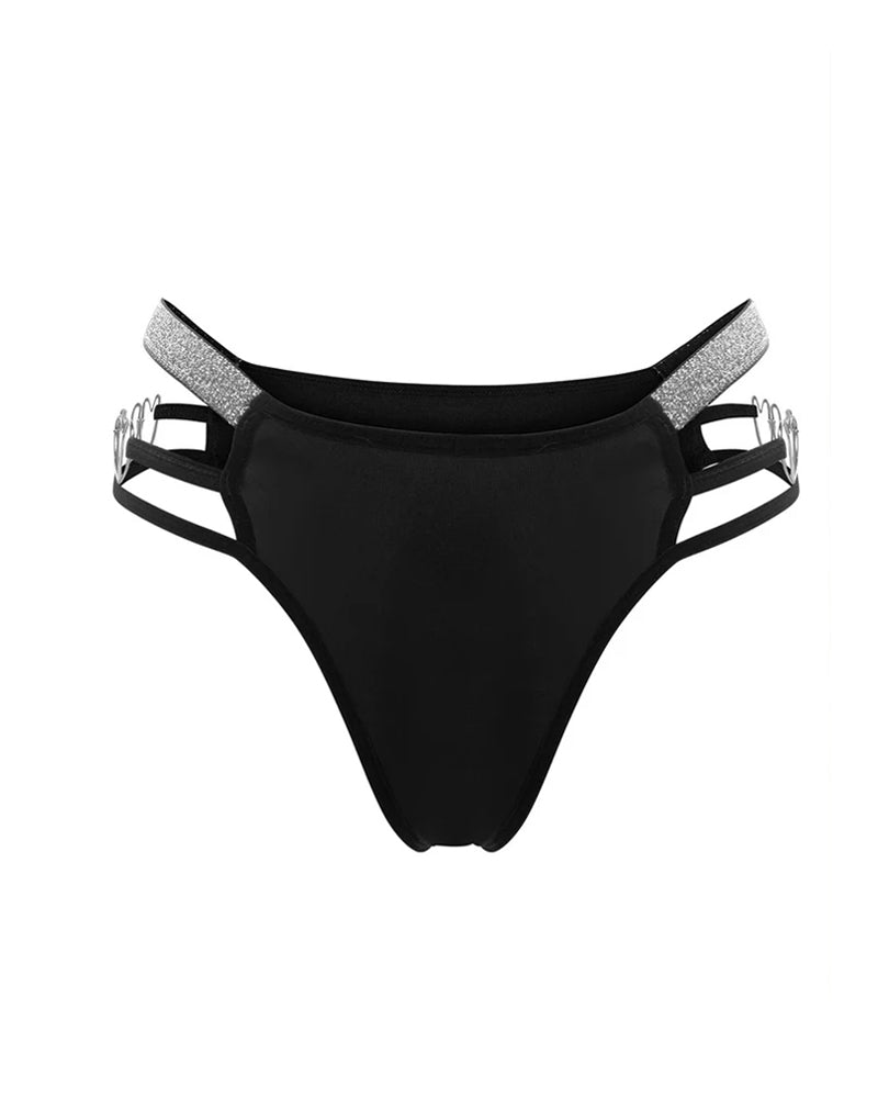Heart-shaped Chain Soft Breathable Panties