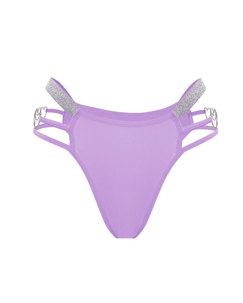 Heart-shaped Chain Soft Breathable Panties