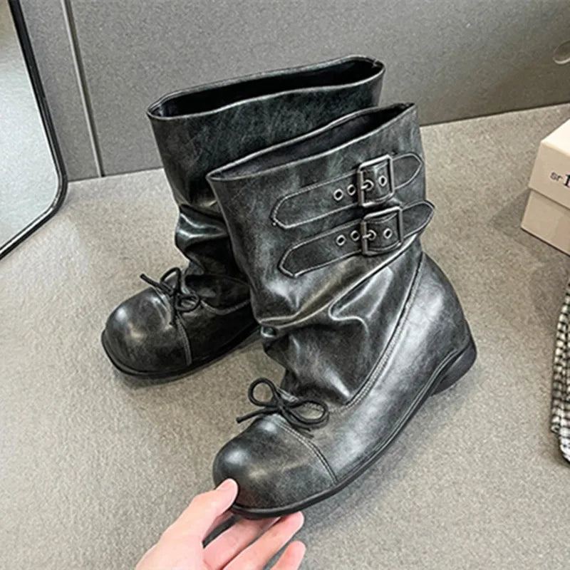 Ballet-Style Ankle Boots