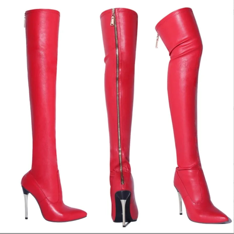 Black Over The Knee Boots