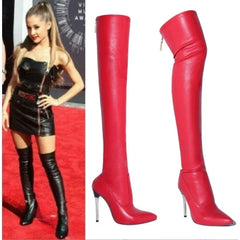 Black Over The Knee Boots