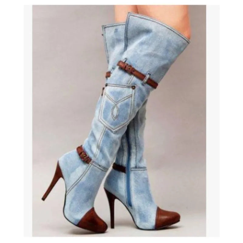 Botas Over The Knee Women Boots