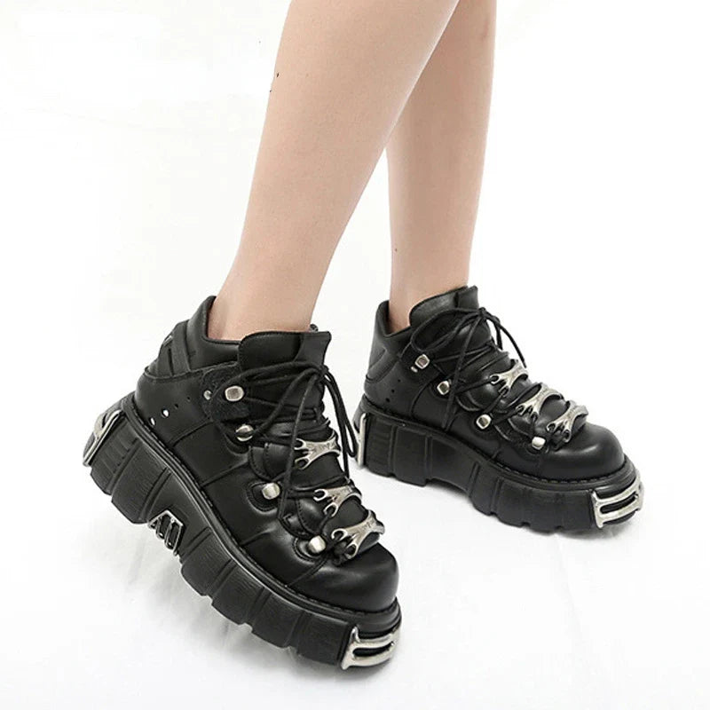 Brand Punk Style Women Shoes