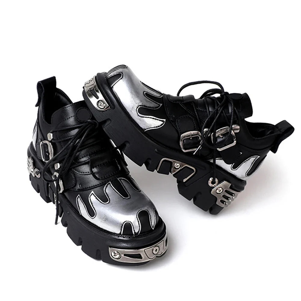 Brand Punk Style Women Shoes