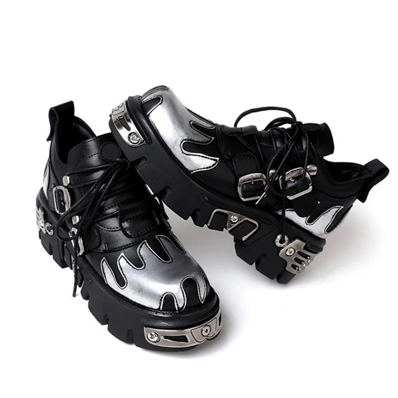 Brand Punk Style Women Shoes