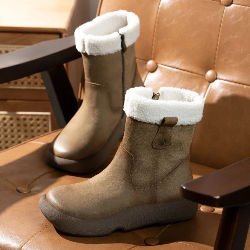 Comfort Warm Fluffy Snow Boots