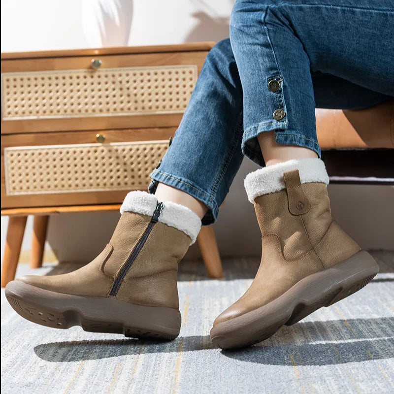 Comfort Warm Fluffy Snow Boots