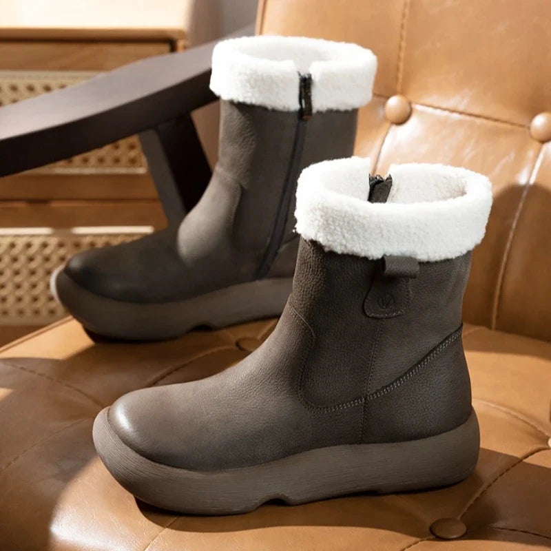 Comfort Warm Fluffy Snow Boots