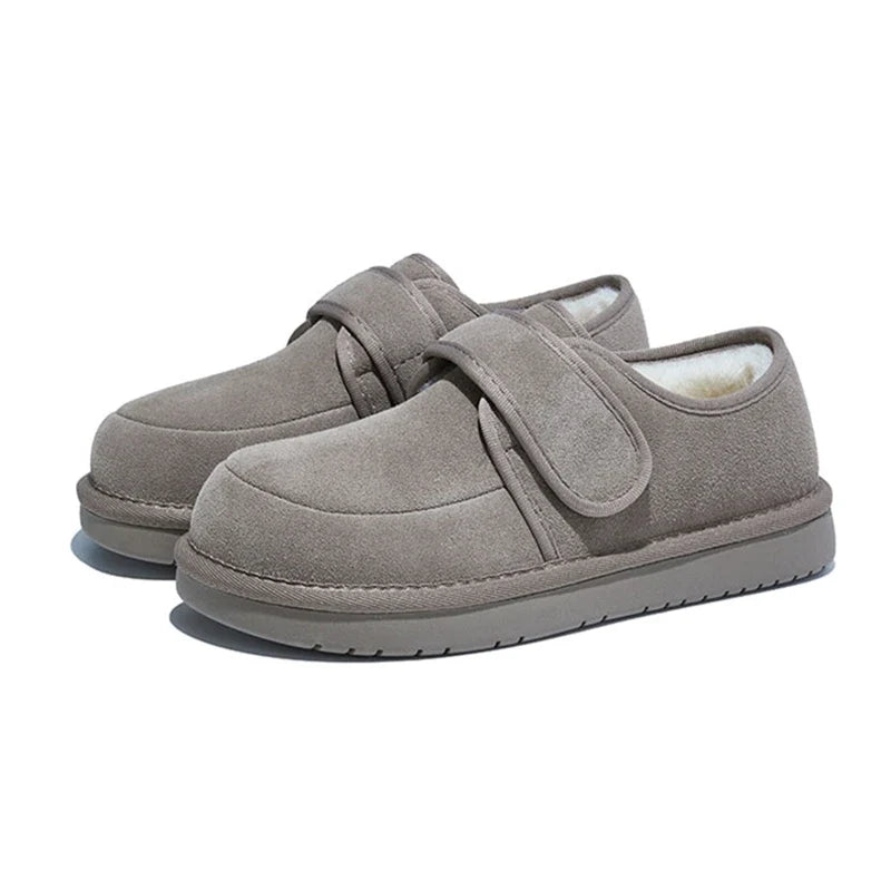Cozy Short Plush Flat Snow Boots