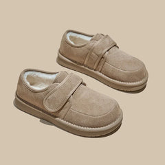 Cozy Short Plush Flat Snow Boots