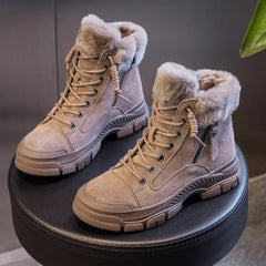 Cozy Warm Plush Ankle Boots