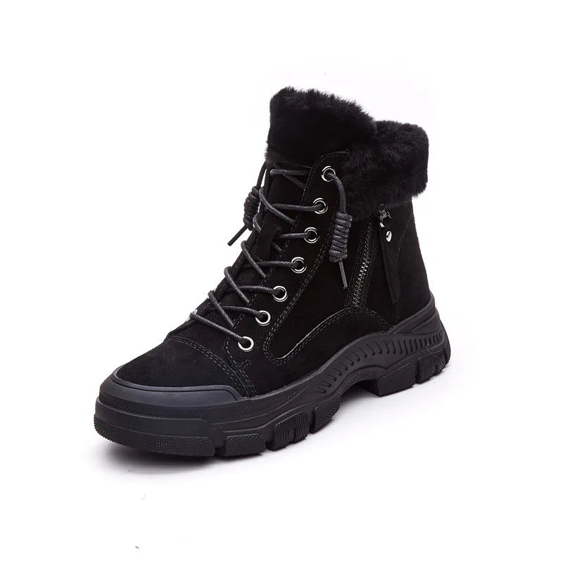 Cozy Warm Plush Ankle Boots