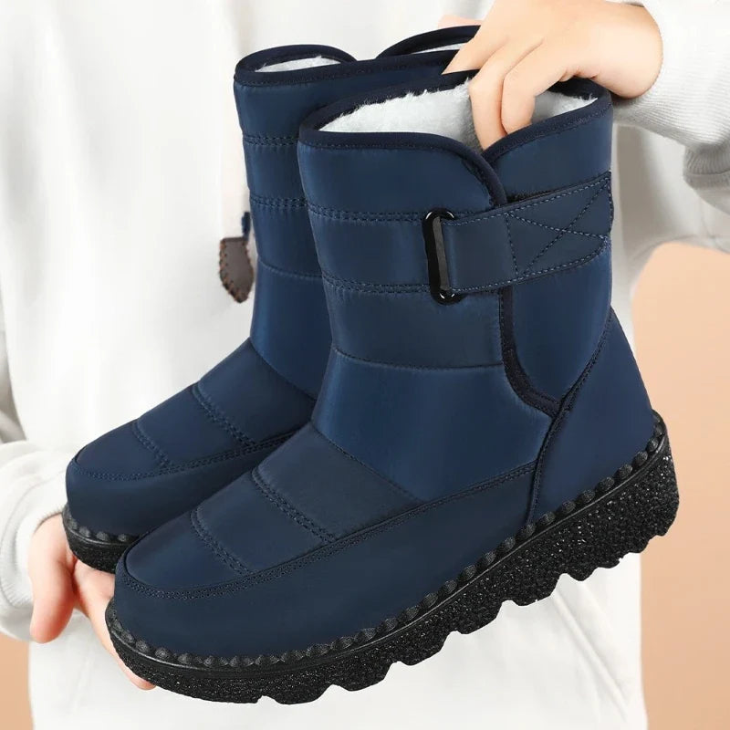 Cozy Warm Plush Couple Ankle Boots