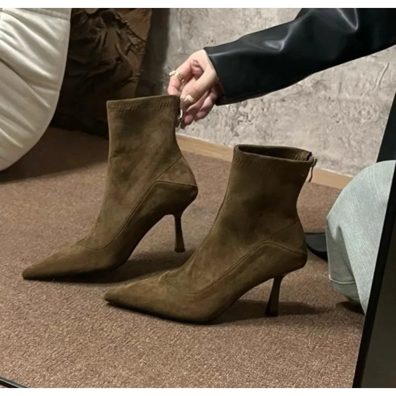 Designer Vintage Women Ankle Boots