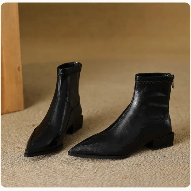 Designer Woman Elastic Boots