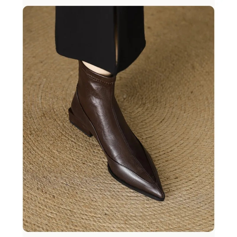 Designer Woman Elastic Boots