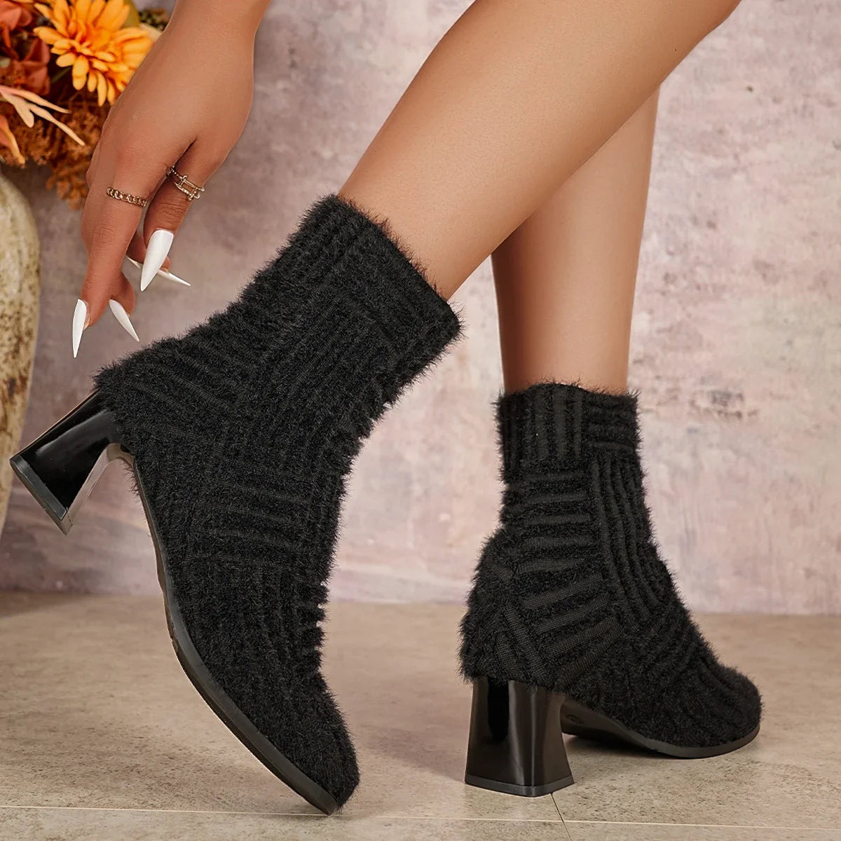 Designer Women's Autumn Ladies Ankle Boots