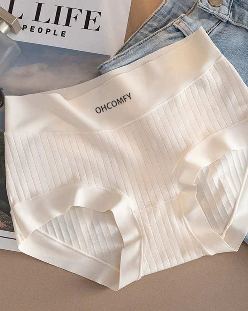 Cotton Antibacterial Seamless Breathable Briefs