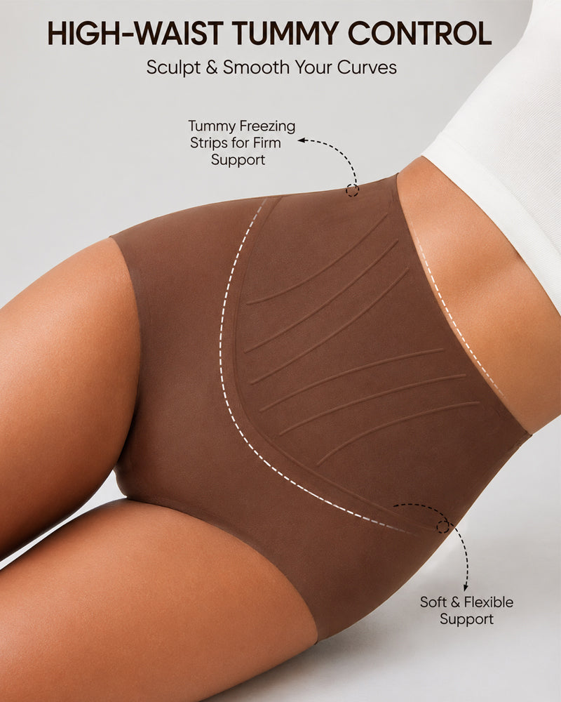 High Waist Tummy Control Seamless Butt-lifting Shaping Panties