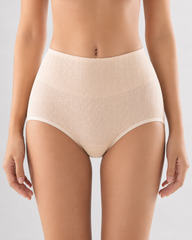 4-Pack High Waist Tummy Control Pure Cotton Briefs