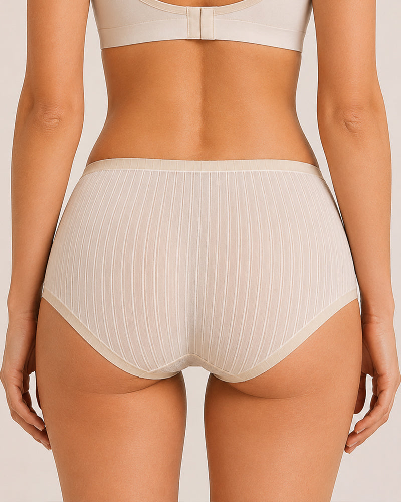3-Pack Ice Silk Seamless Elastic Leak-proof Menstrual Panties