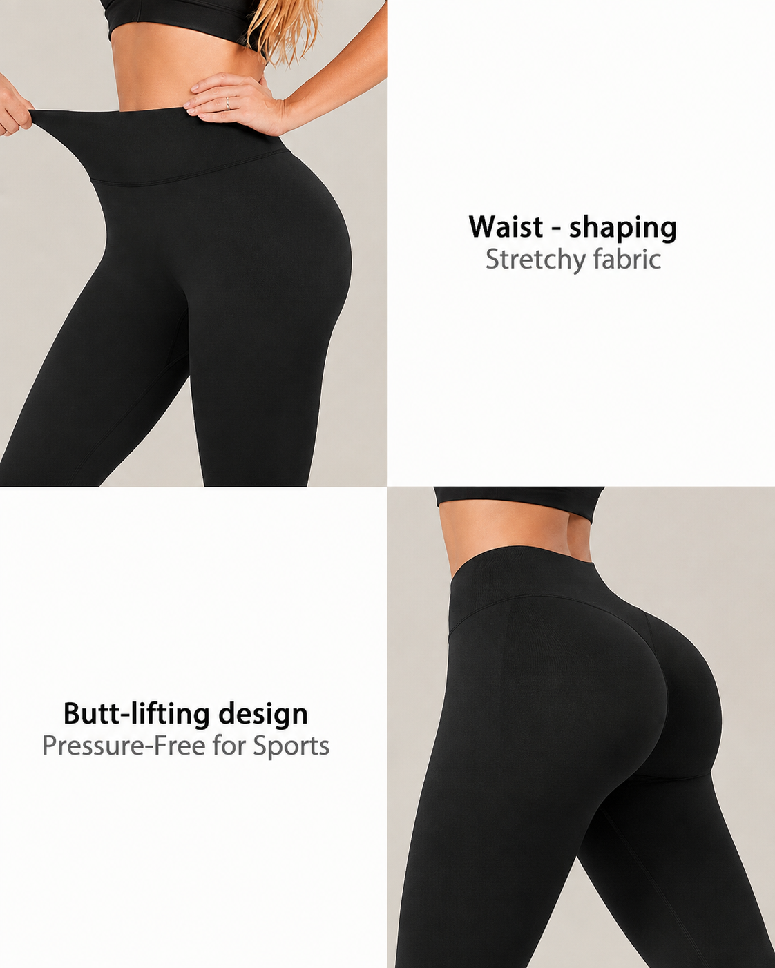 Seamless High Waist Tummy Control 7/8 Stretch Yoga Pants
