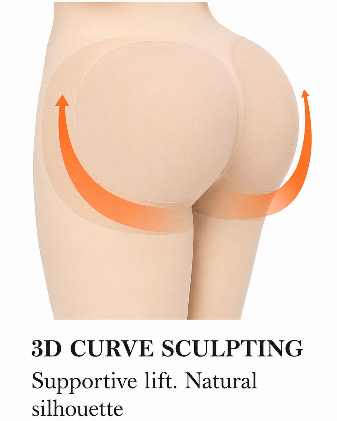 Women's Seamless Double-Layer Tummy Control Zipper Bodysuit Shapewear