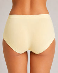 5-Pack Mid Waist Soft Modal Cotton Panties