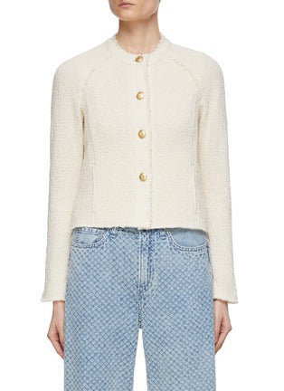 Knitted Cardigan Jacket Women Winter Round Neck Jumper Small Women's Thin Short Paragraph Tops