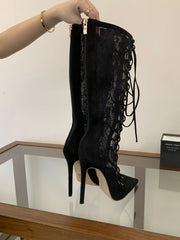 Eilyken Street Style Knee-High Boots