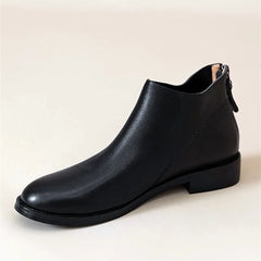Elegant Soft Leather Chelsea Boots