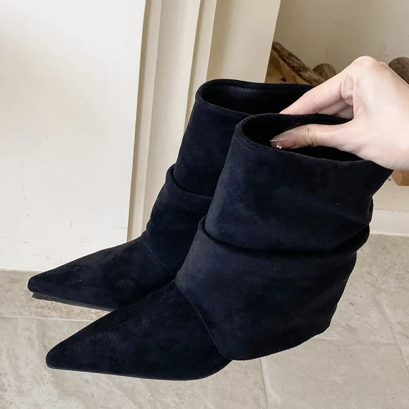 Elegant Stiletto Ankle Boots