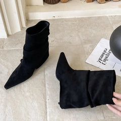 Elegant Stiletto Ankle Boots