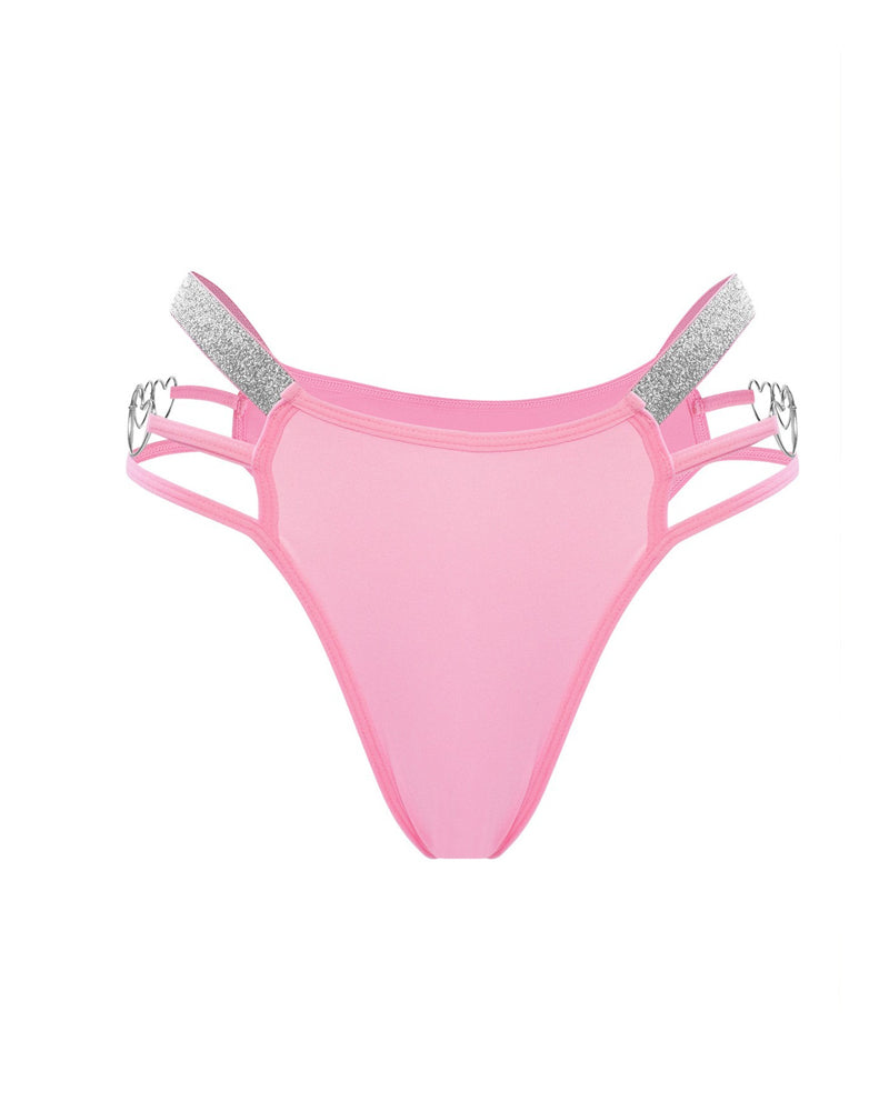 Heart-shaped Chain Soft Breathable Panties
