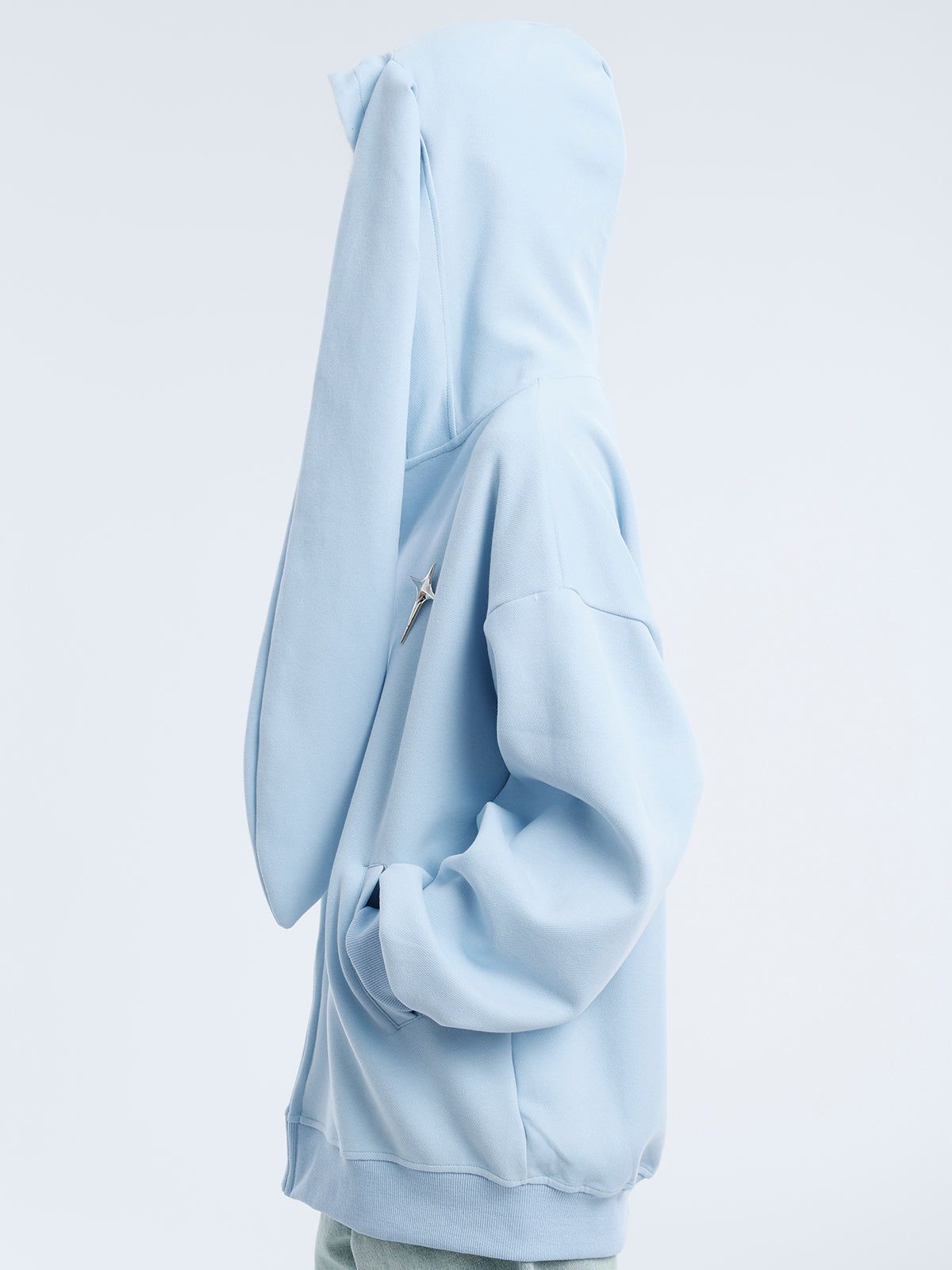 Rabbit Ears Solid Hoodie