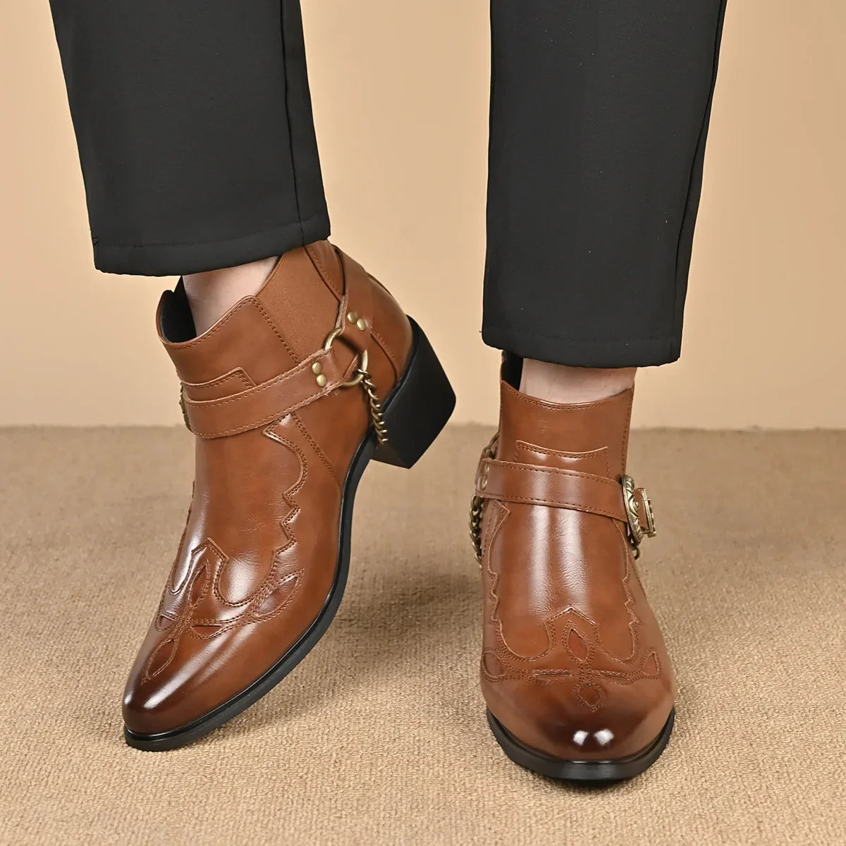 Men's Vintage Cowboy Boots