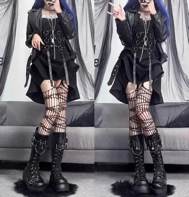 Gothic Punk Platform Boots
