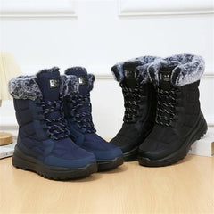 Lace Up Non-slip Thick Bottom Ankle Boots